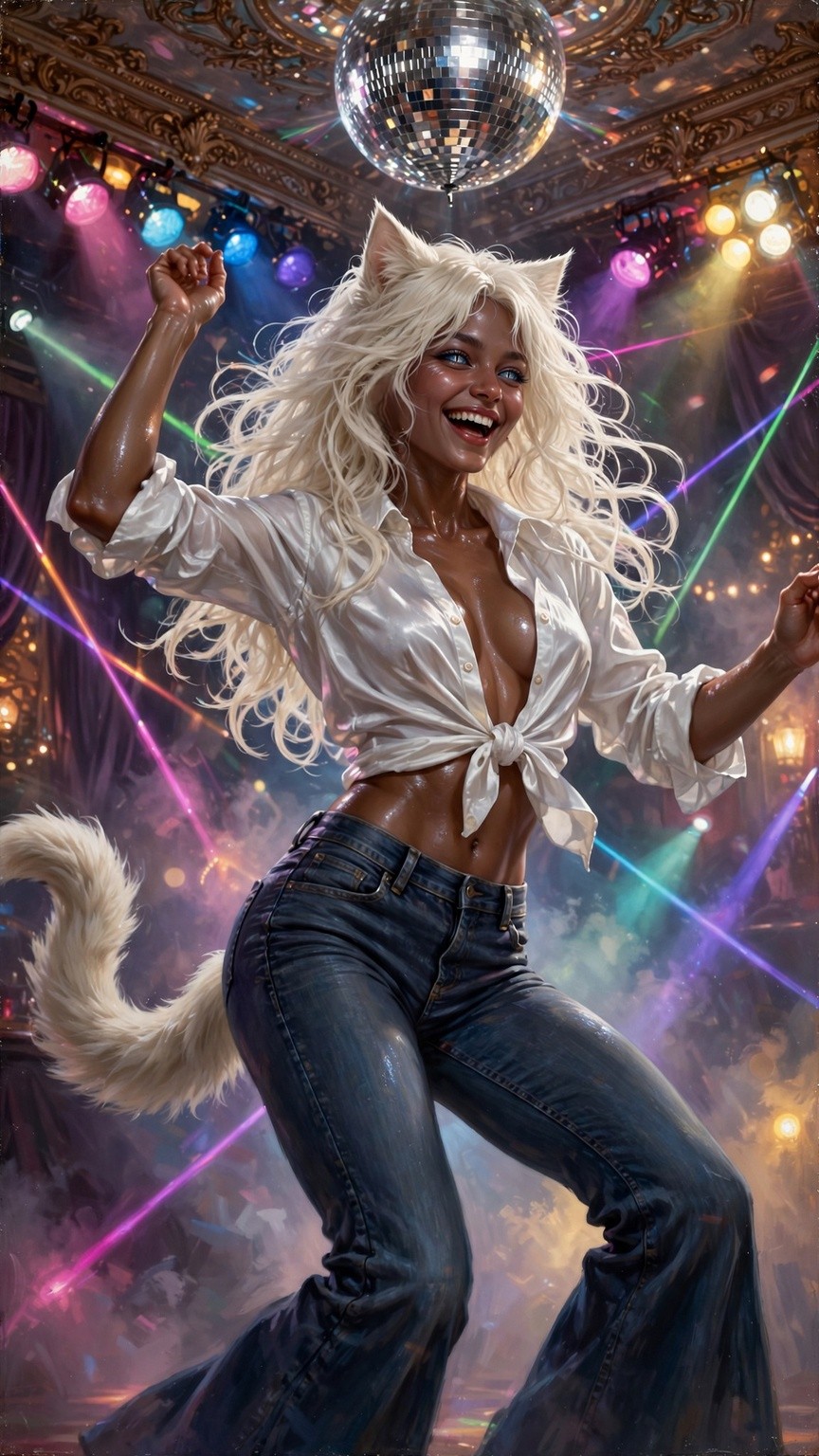 Caturday Night Fever