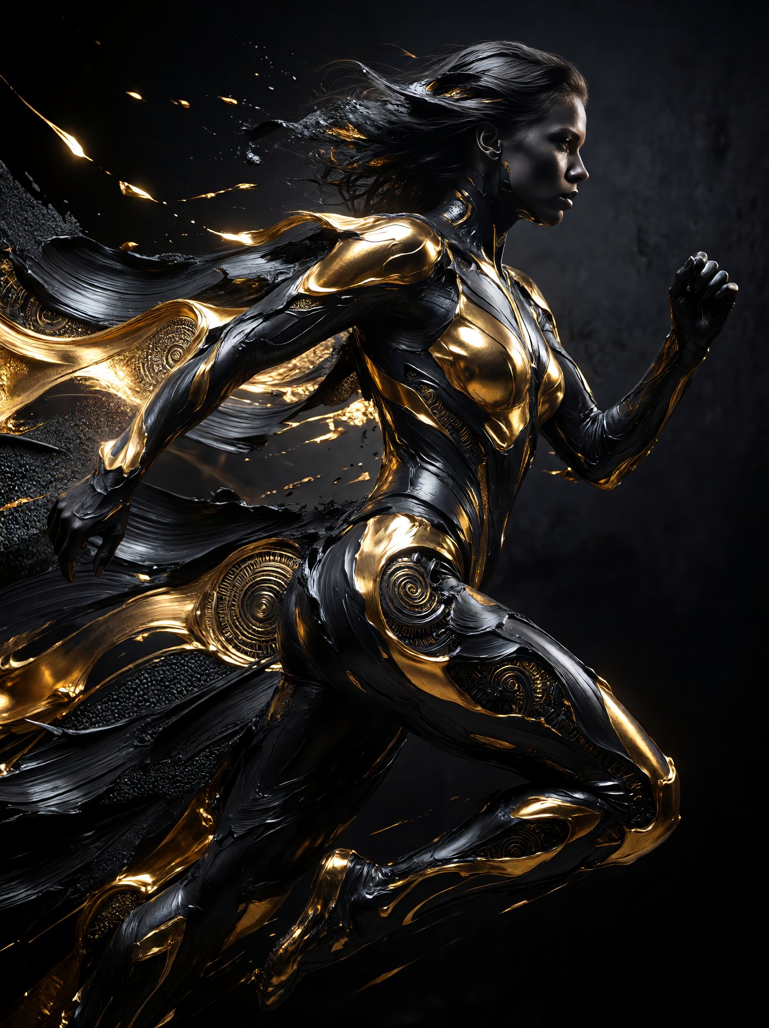 Black and Gold 🖤💛