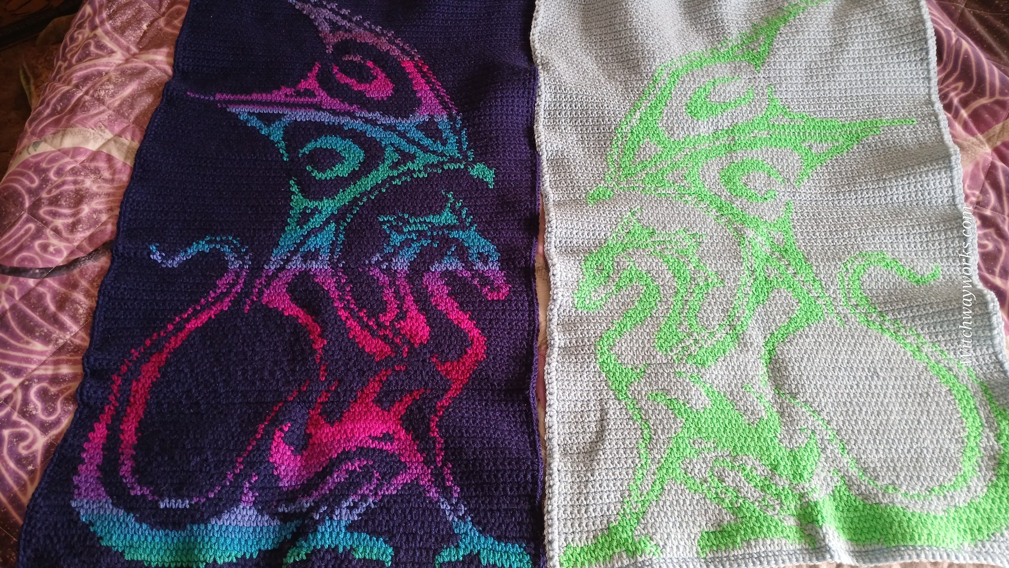 Those of you who have inquired about when the dragon tapestries would be released on my website, you…