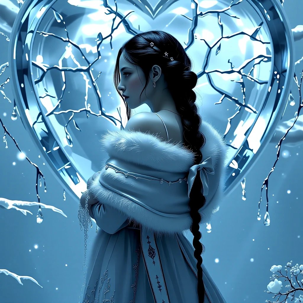 My heart, that cold wall where I bleed in silence❤️ 🩸 Thanks for the inspiration @crypte Here is my…