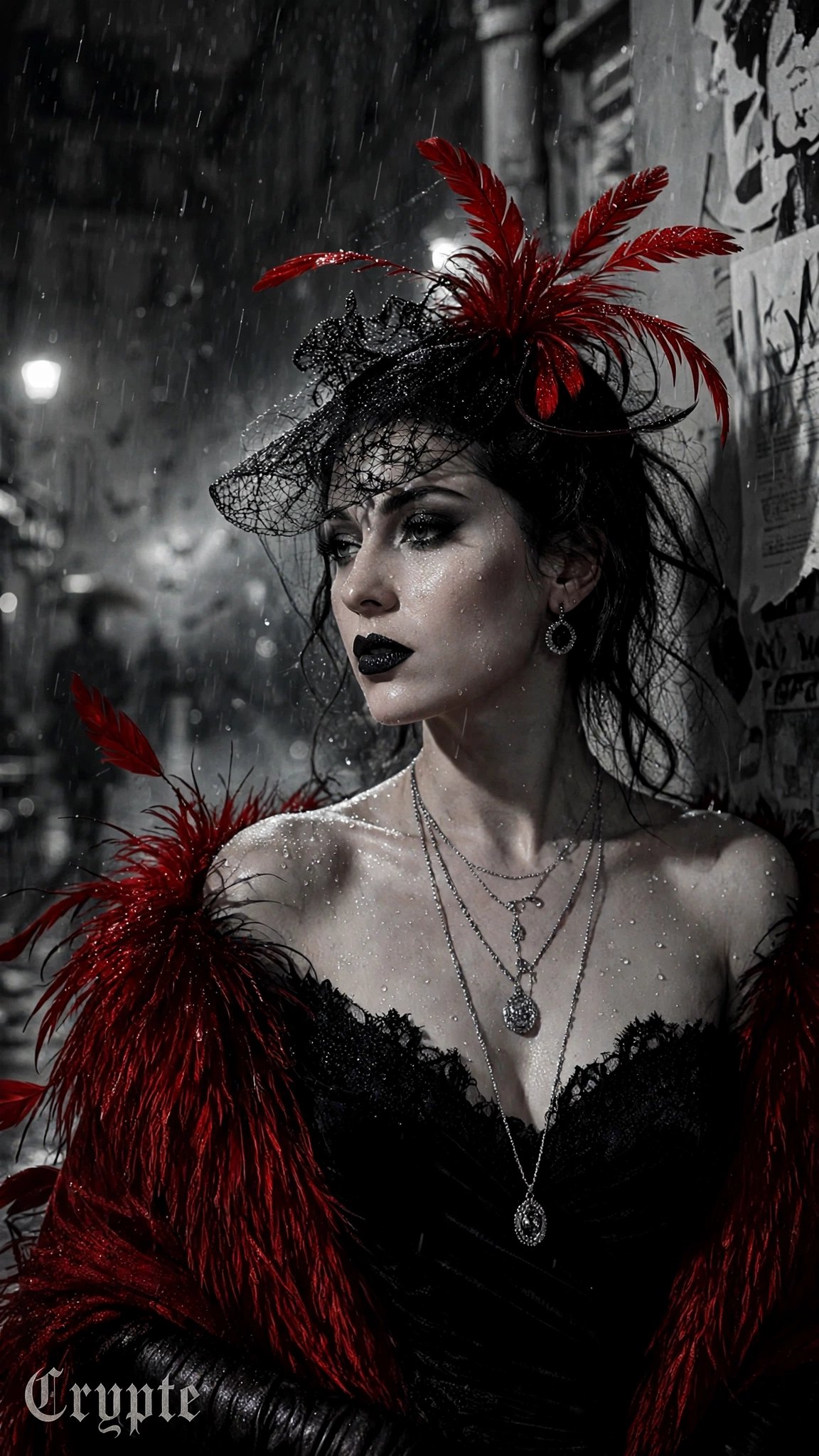 One last flash of crimson, one last breath of darkness. Oblivion, merciless, spreads its lace shroud…