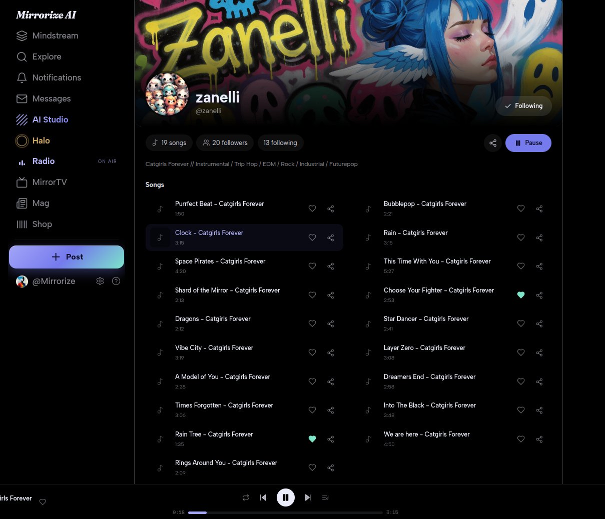 New Radio Station Interface is coming online.