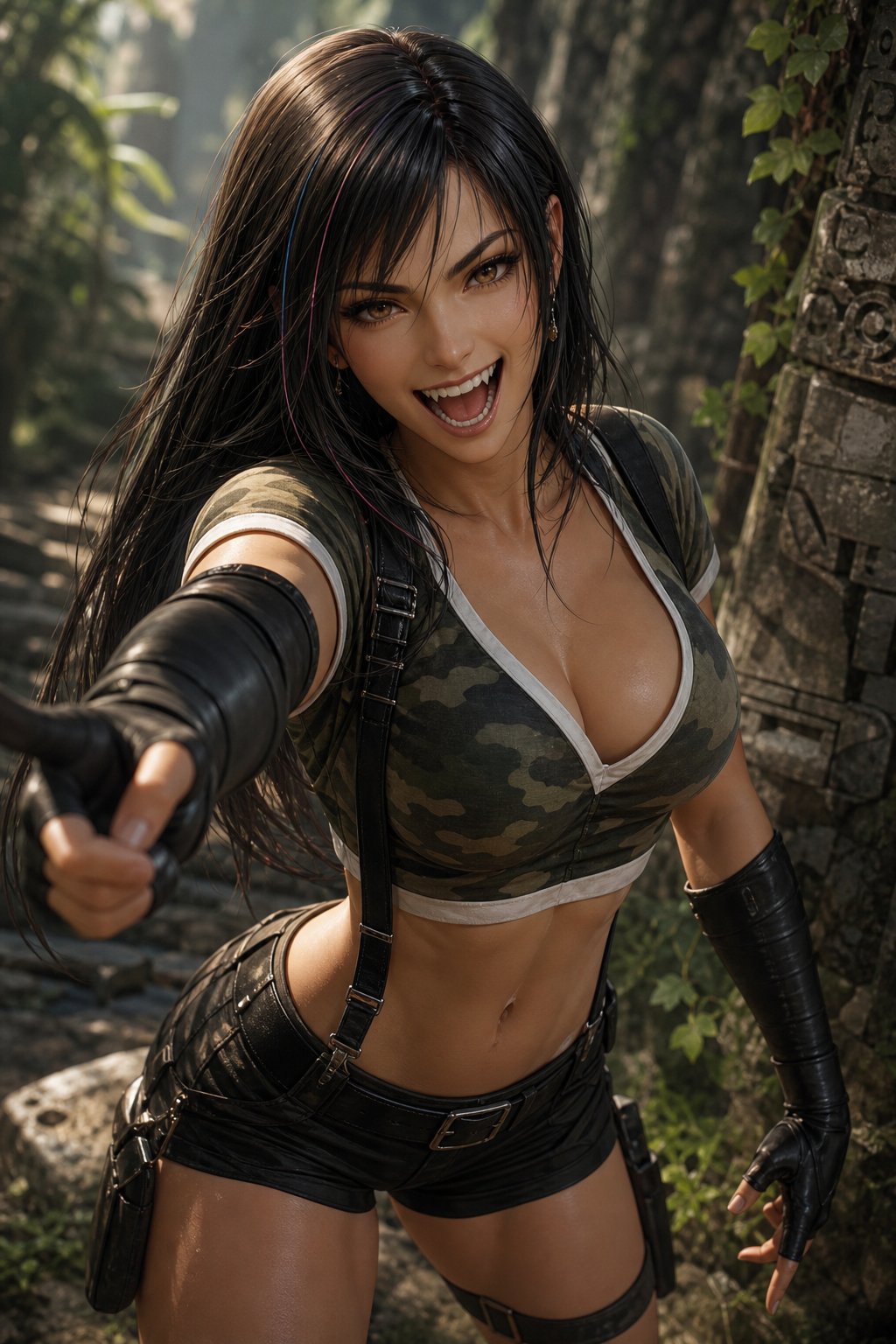 Hybrid of Lara and Tifa Lara Lockhart or Tifa Croft