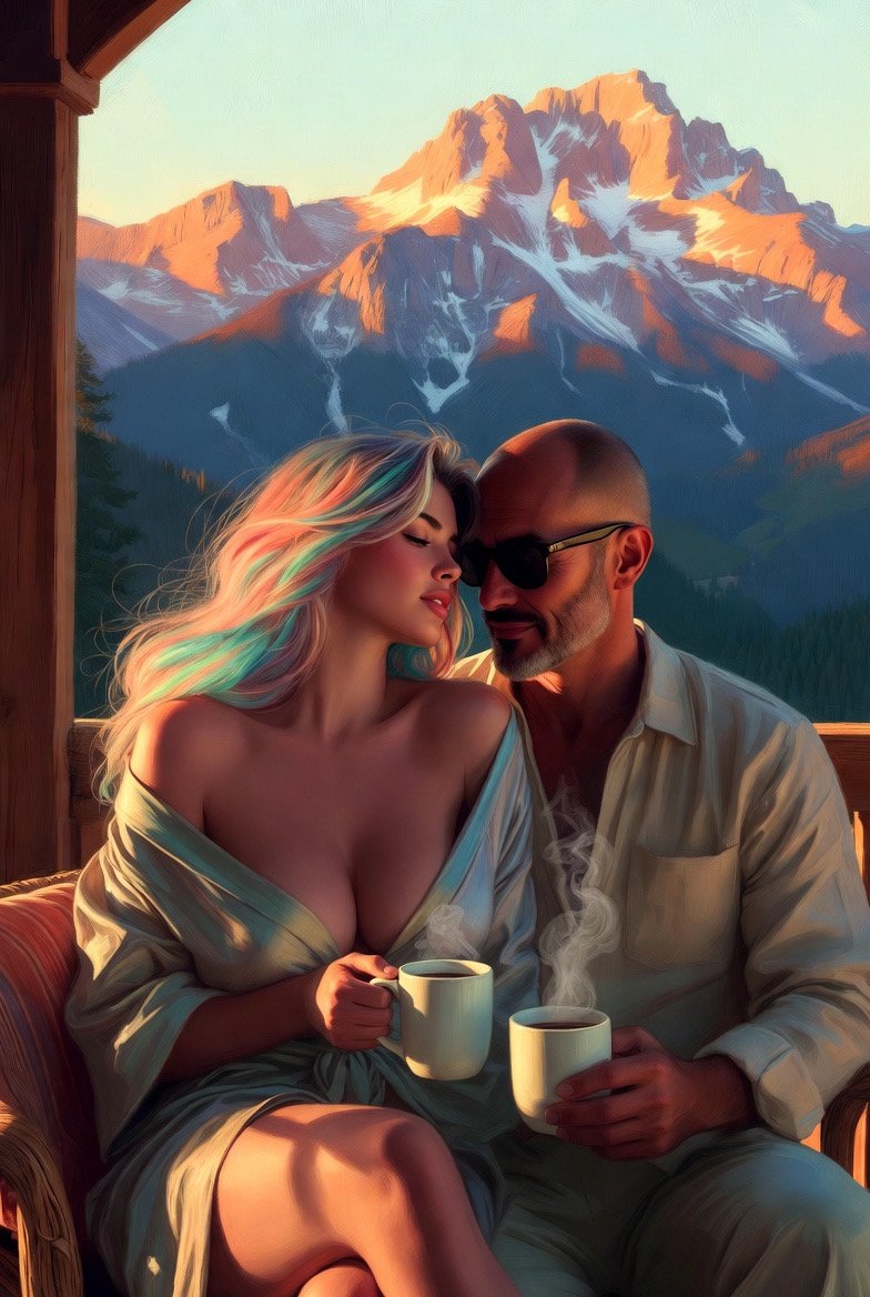 Coffee with pure beauty