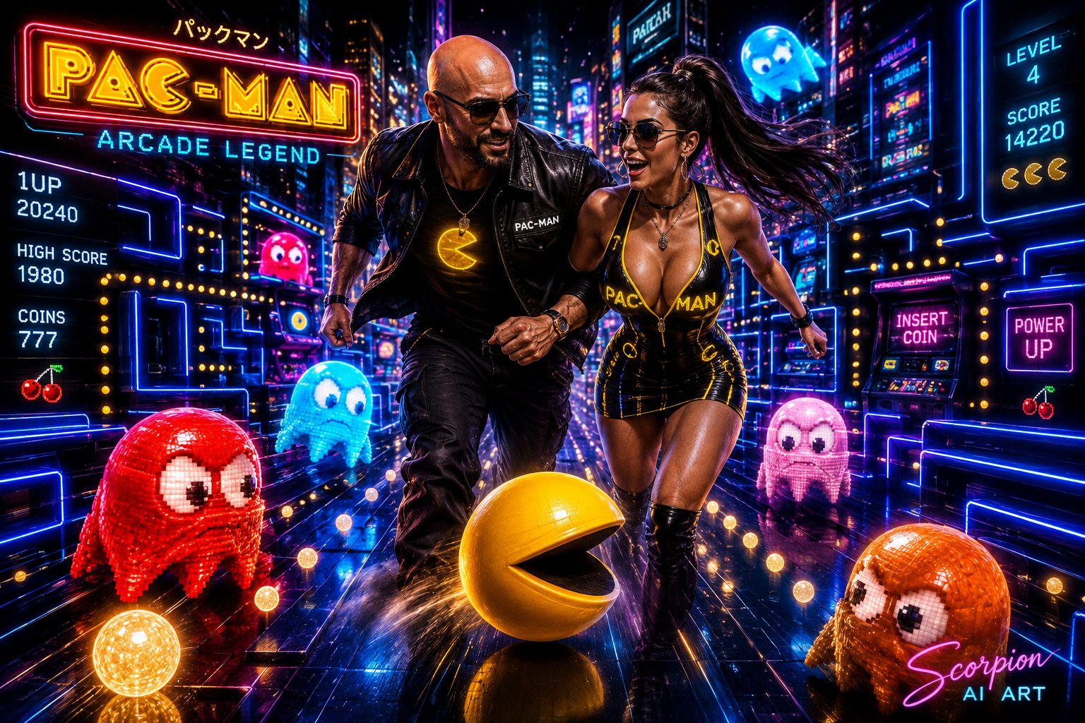 #CtrlAltCreate Day 3- PAC MAN #sythart