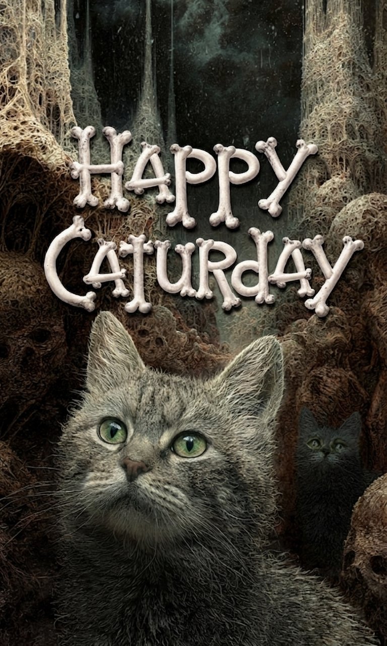 #happycaturday Trip to the Catacombs 💀