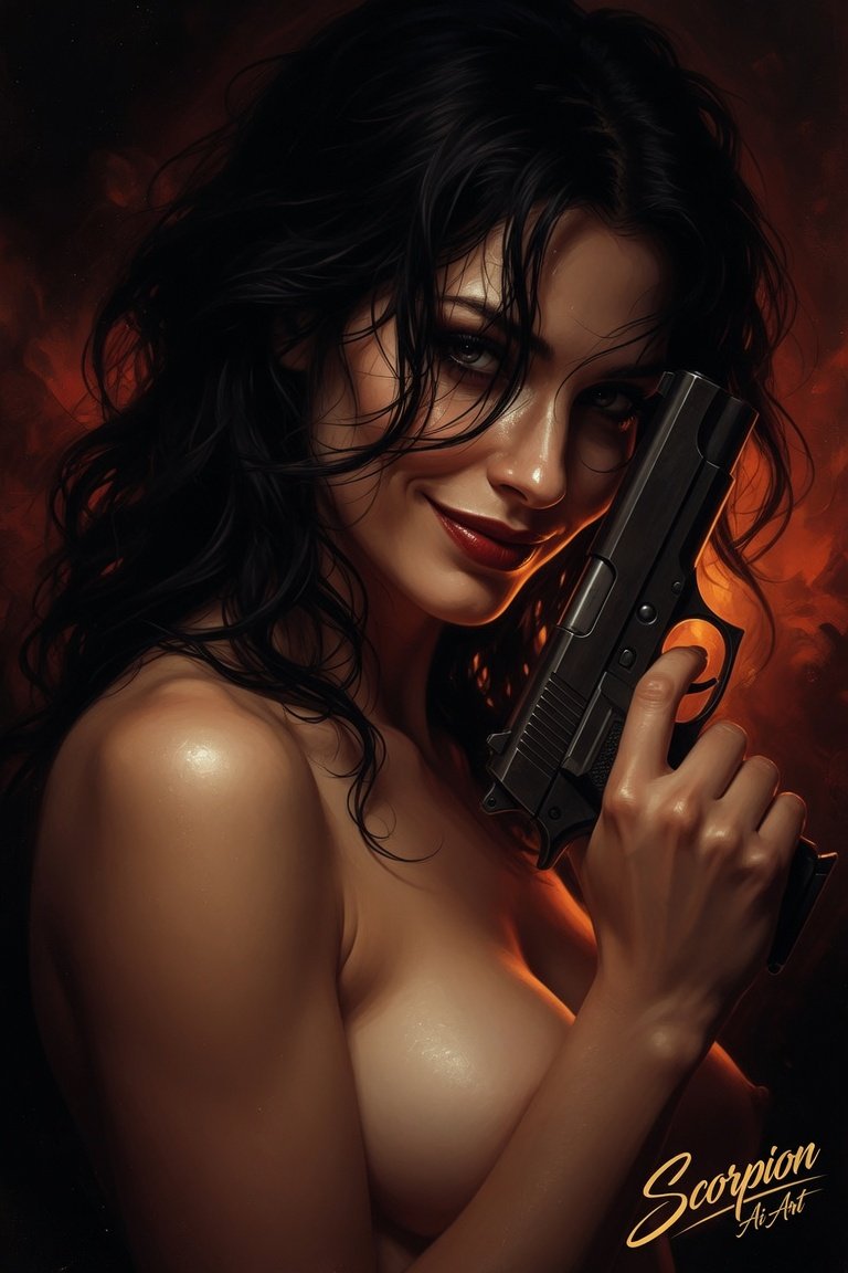 The Smile Behind the Gun