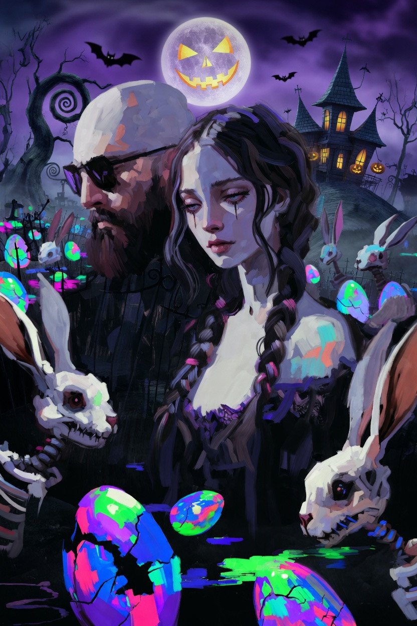 Easter Tim Burton Style