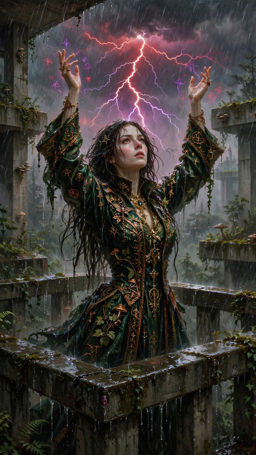 @GuruScorpion day 4 - Forest Witch [concrete forest]