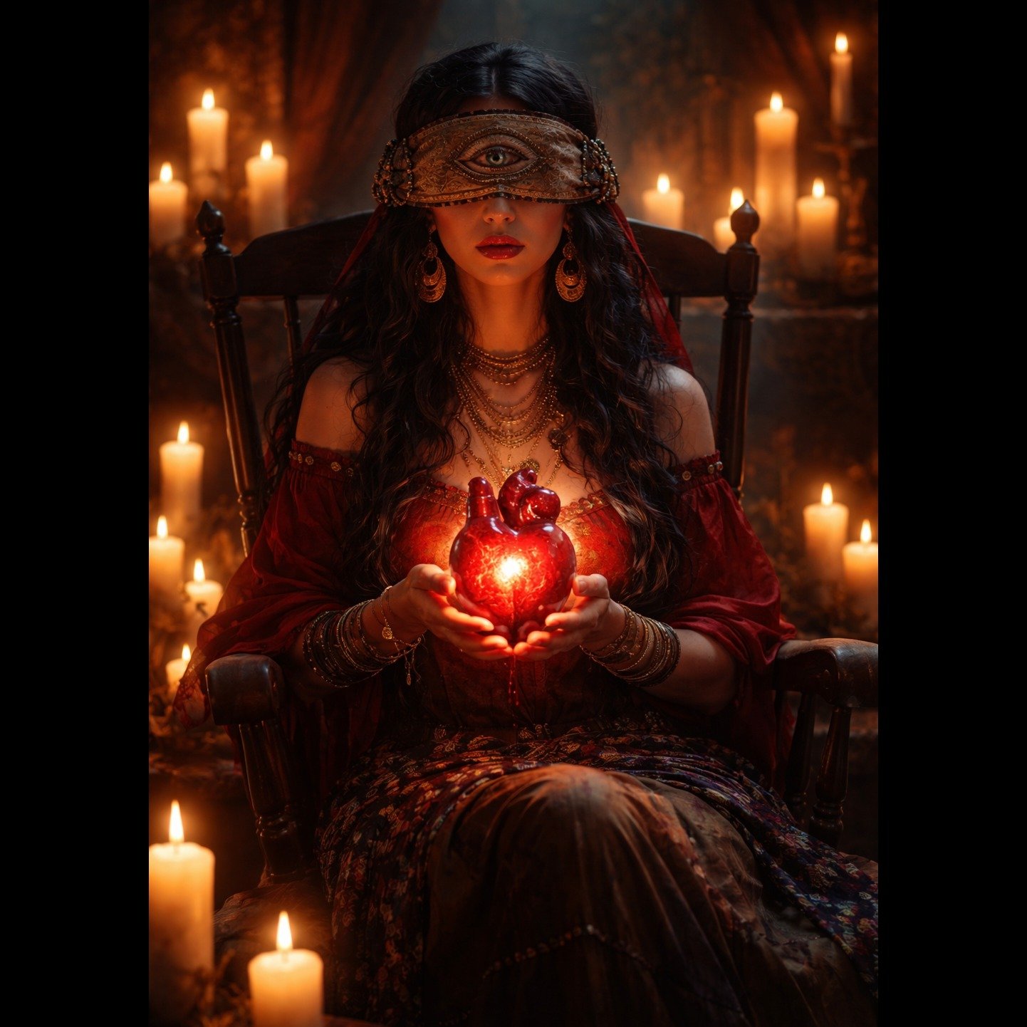 Love inside of blindness. Love can be cold. Love can be fearless. Love can be madness. Love is blind…