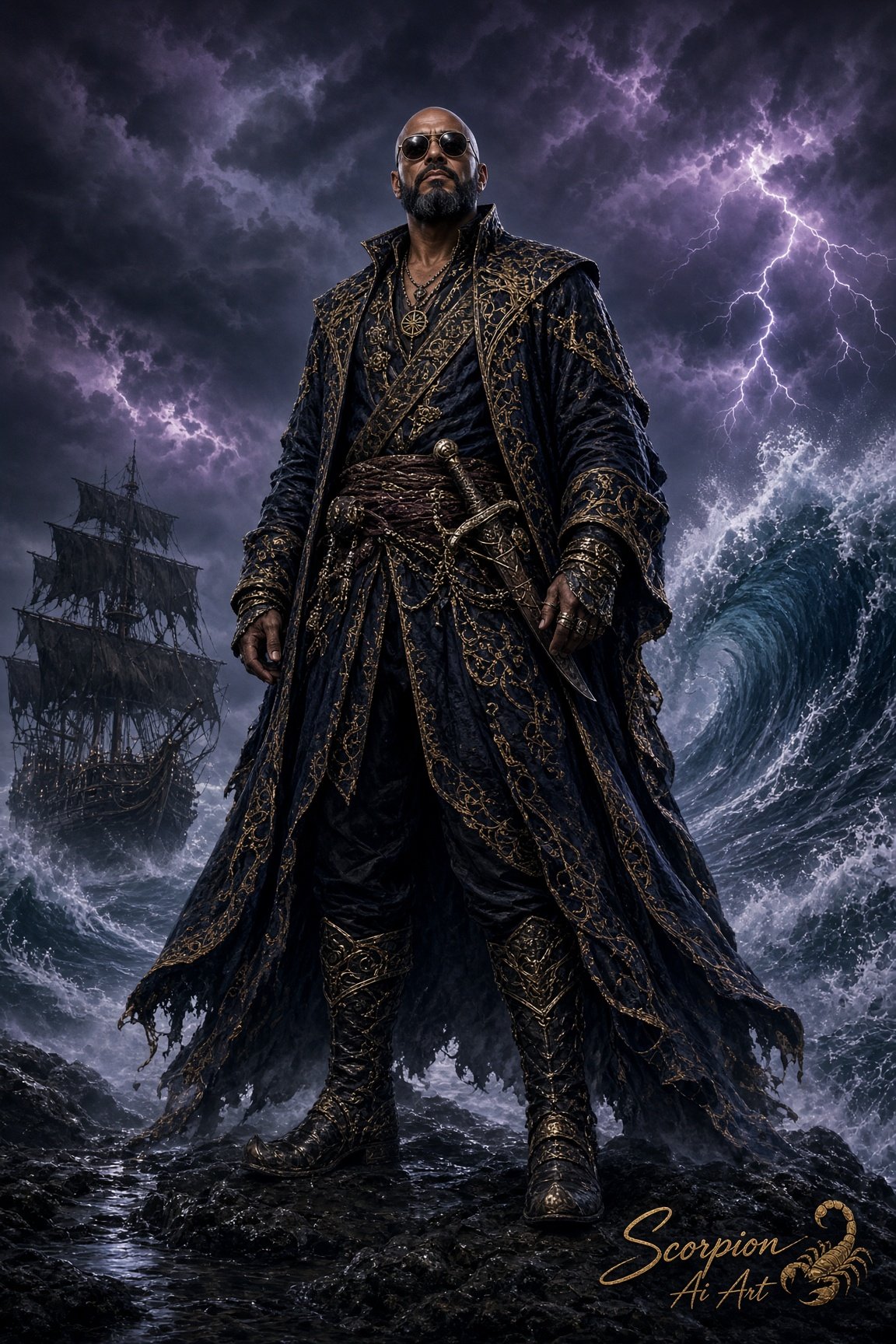 Day 14 - Sinbad - The Master of the Seas #AugustAipocalypse #BeautifulChaos By @hiddencode