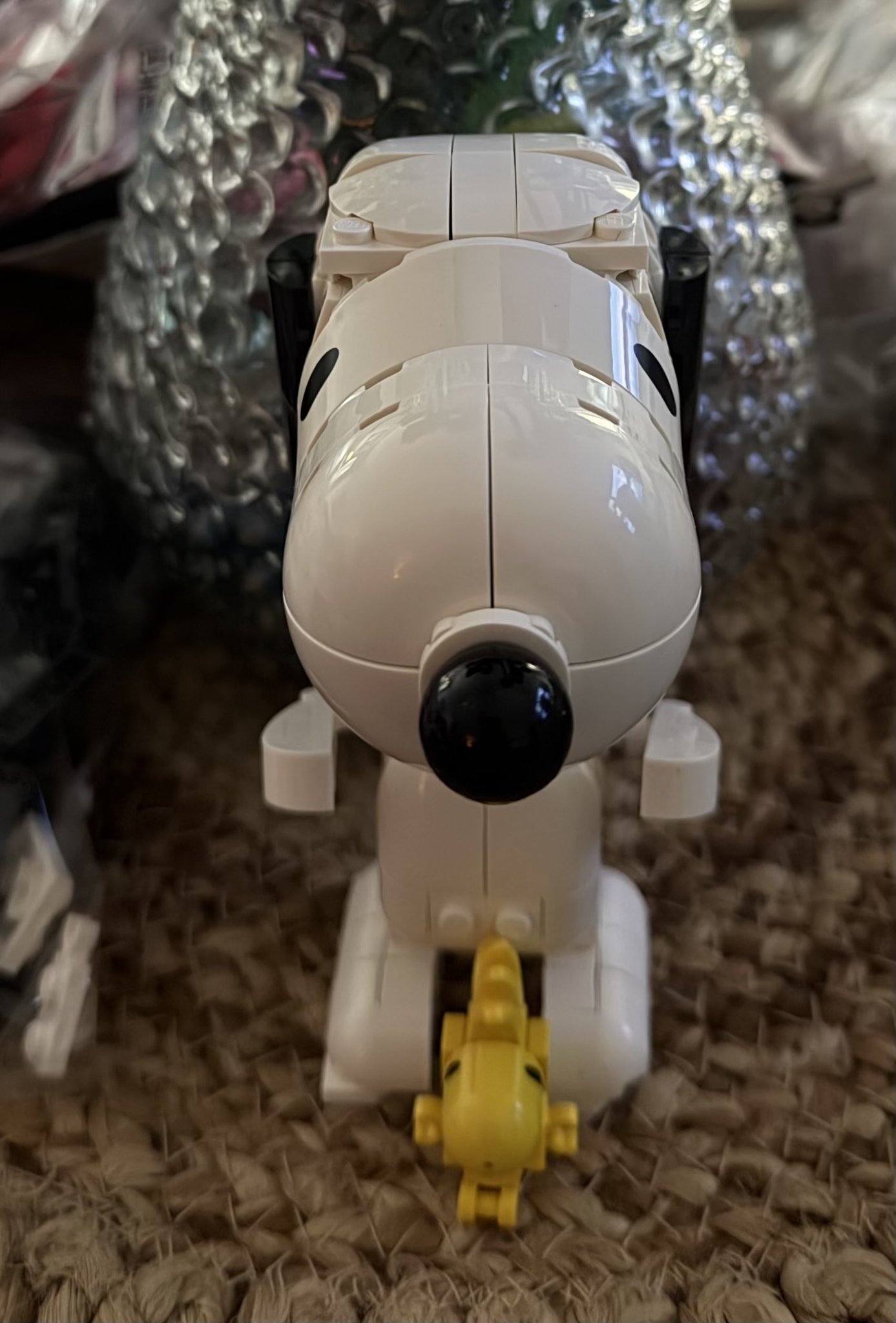 #goodnight 🌙 #lego #snoopy Building Snoopy Set for my son who will have oral surgery next week. He t…