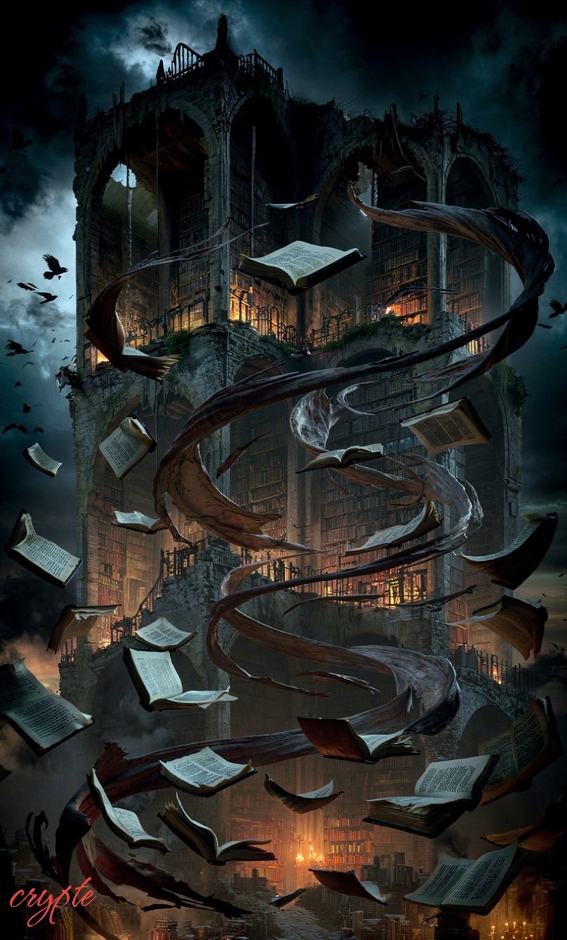 #dailyspark "the last library on earth” Have I found the latest dark work by the incredible author @…