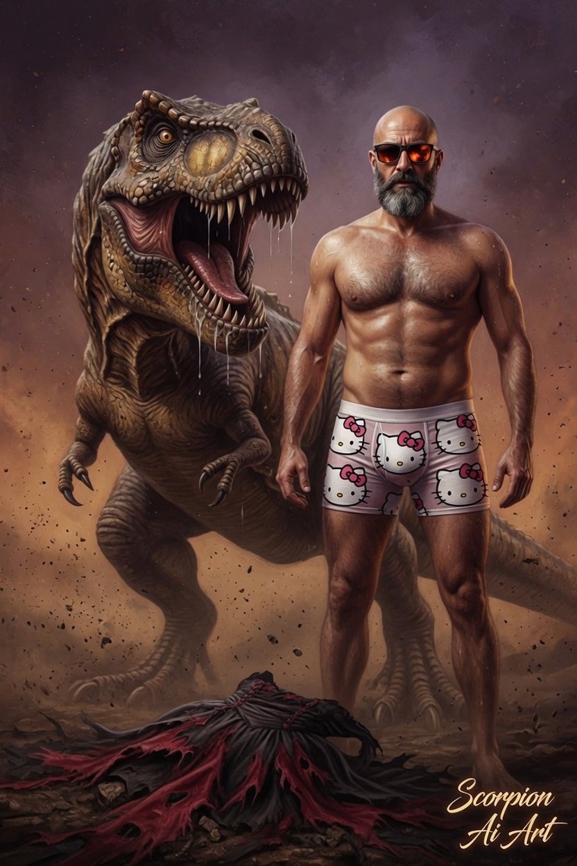Yes it is Stan!!! Thanks for the T-Rex repellent boxers @Jinx 😳😂💕