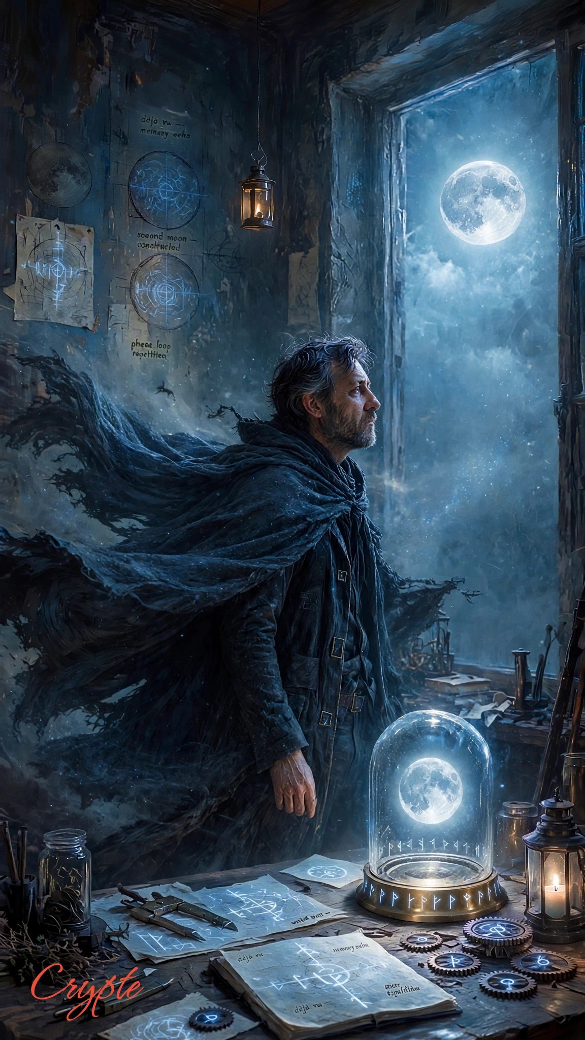 #dailyspark “the inventor of the second moon”🌕☄️