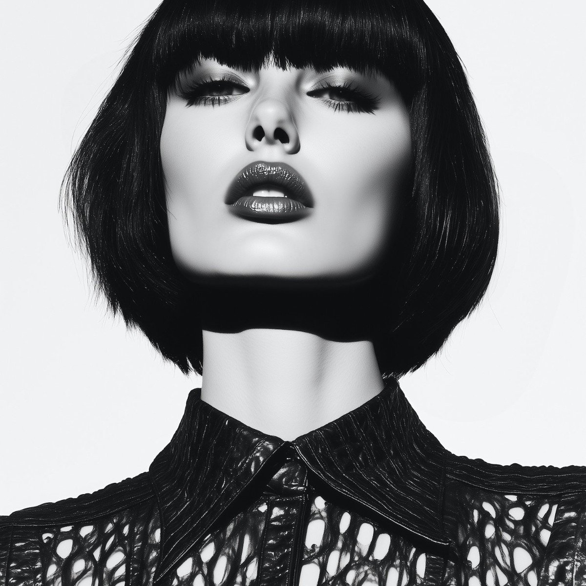 Sever the softness. Cage the couture.