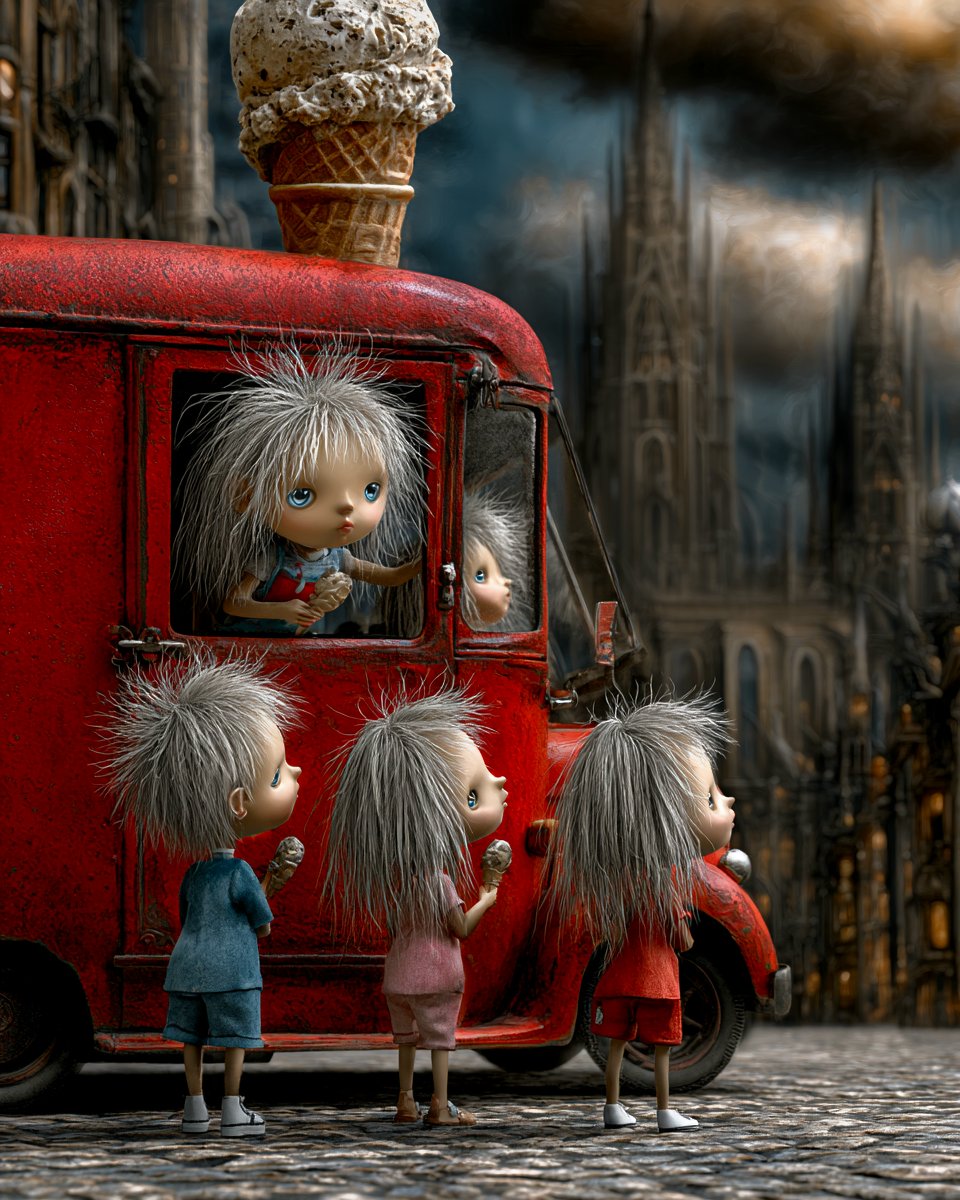 Cold ice cream on a shadowy afternoon. Meet The Bram Kids—wide-eyed explorers navigating an ancient,…