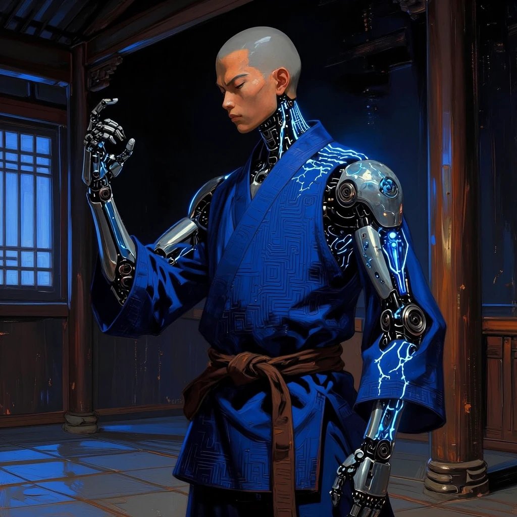 Cybernetic Monk / Cobalt Blue / Circuitry #SepJedAi26