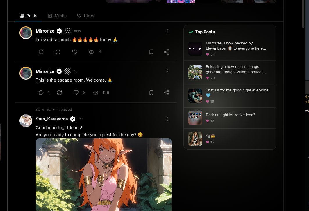 Now your top posts shows along side your posts in your profile! going to add more fun things there b…
