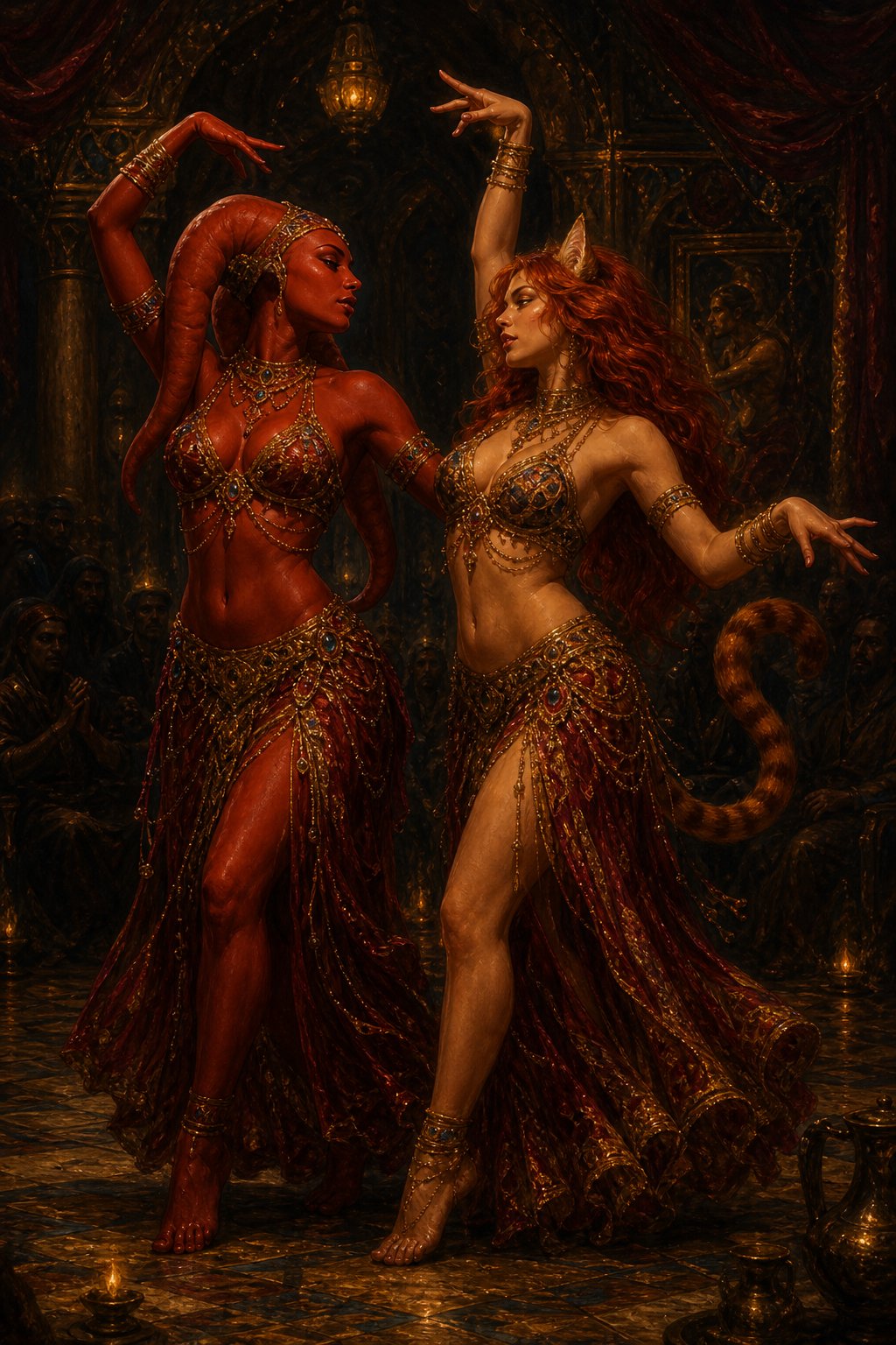 Twi'lek and Neko Dancing