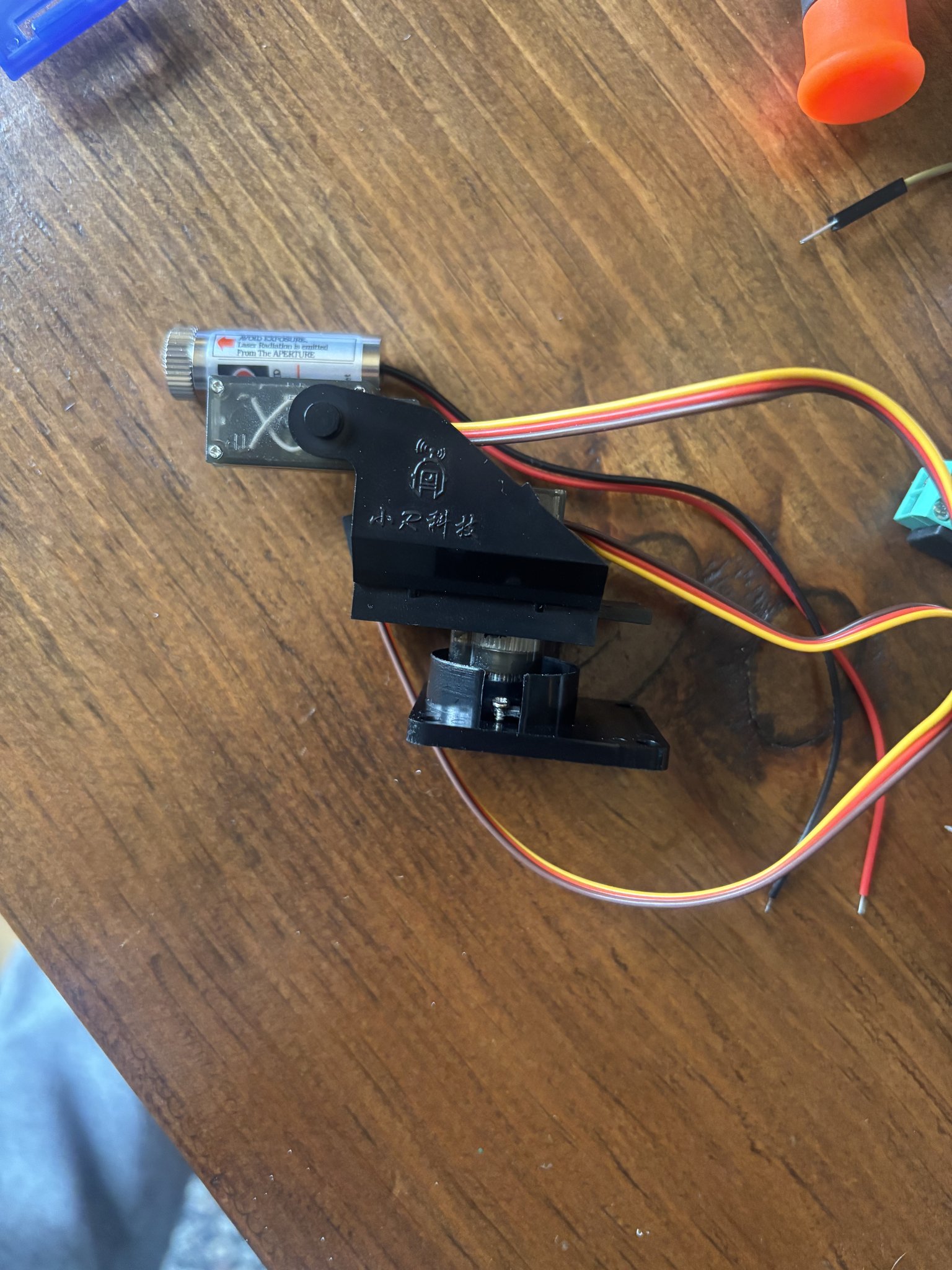 Slopbot blog update. Assembled the servos and got a good ide…