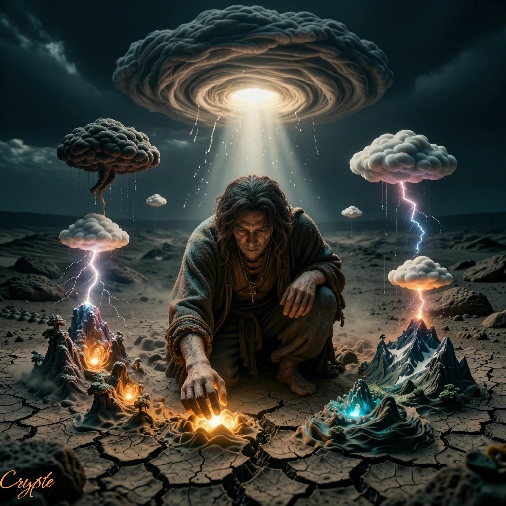 #dailyspark "the gardener who plants weather”