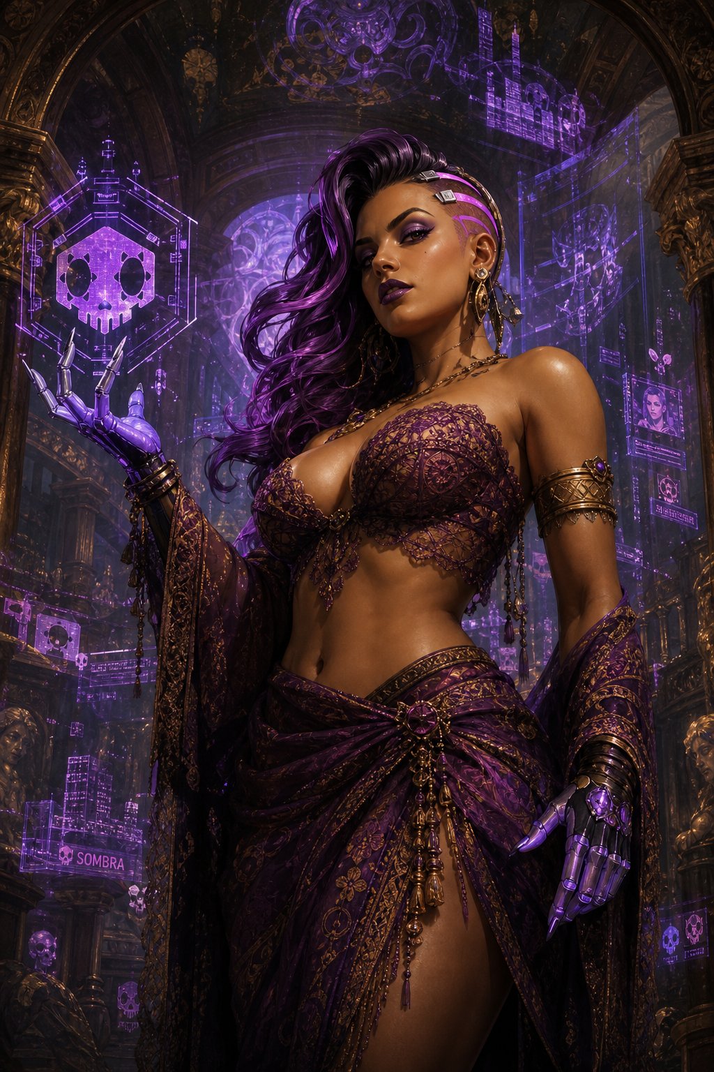 Sombra's Sarong - Overwatch
