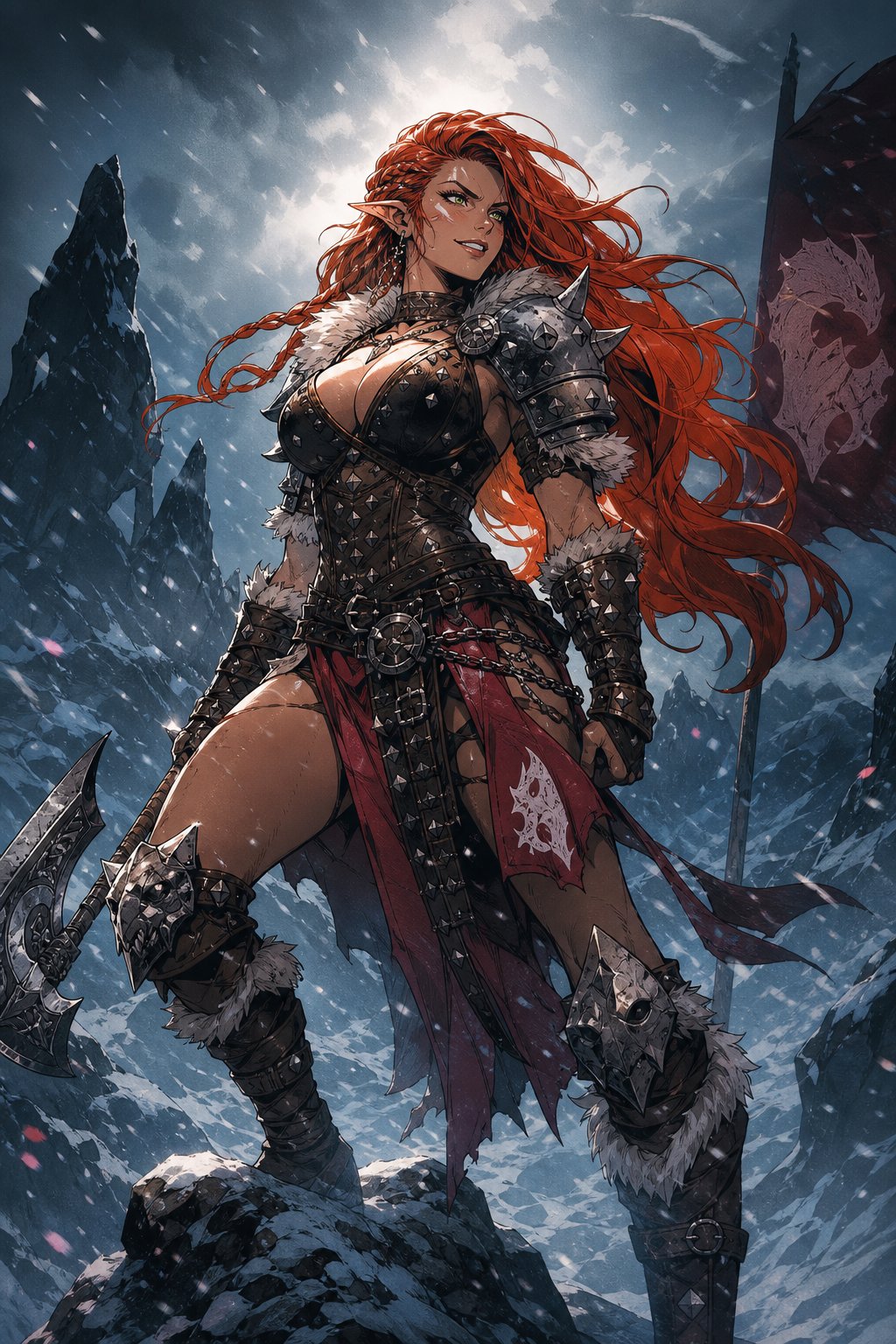 Katya, the Snow Leopardess 1