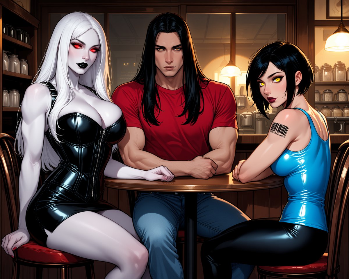 The OCs Pam the Vampire Alex "Ripper" Ripley Eona