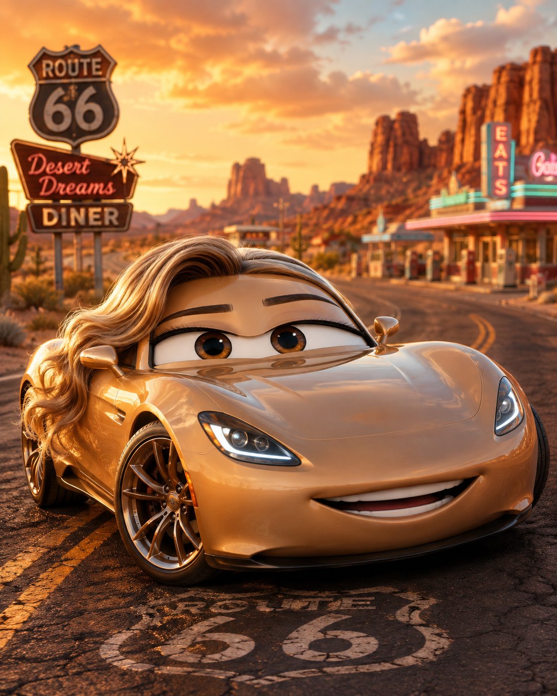 Bonus: Turn Yourself into a Pixar Car #aisportscars @GuruScorpion
