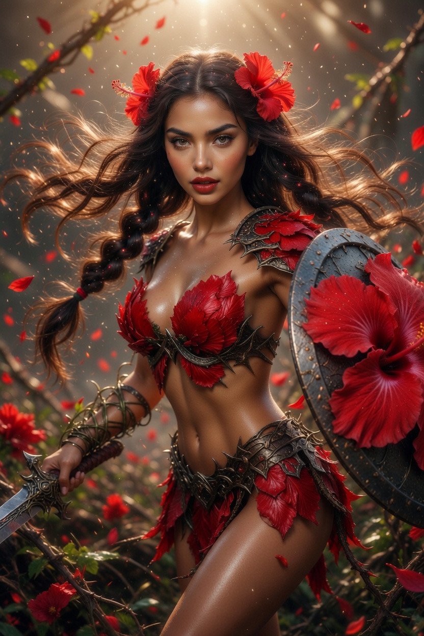 #AllThingsSpring April Challenge by @GuruScorpion Blooming Warrior πΊπΊ π‘οΈπ¦Ύ