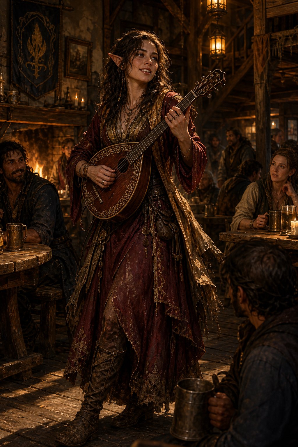 Bard and her Cittern.