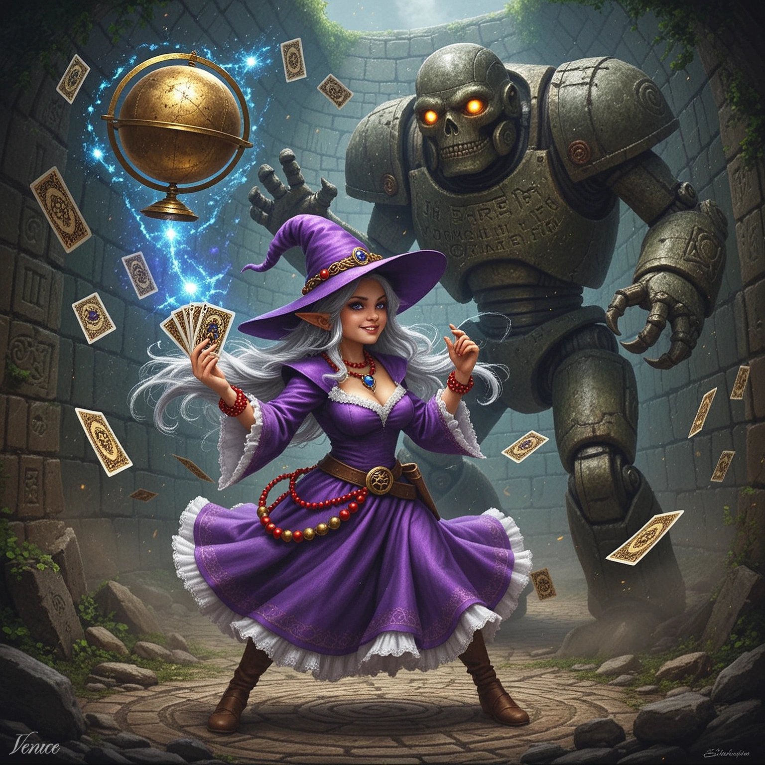 #RAIndomEncounters Day 5: 5 25 22 - Gnome / Astrologian / Stone Golem When you know how to manipulat…