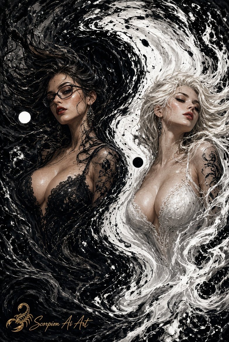 Yin and Yang Art