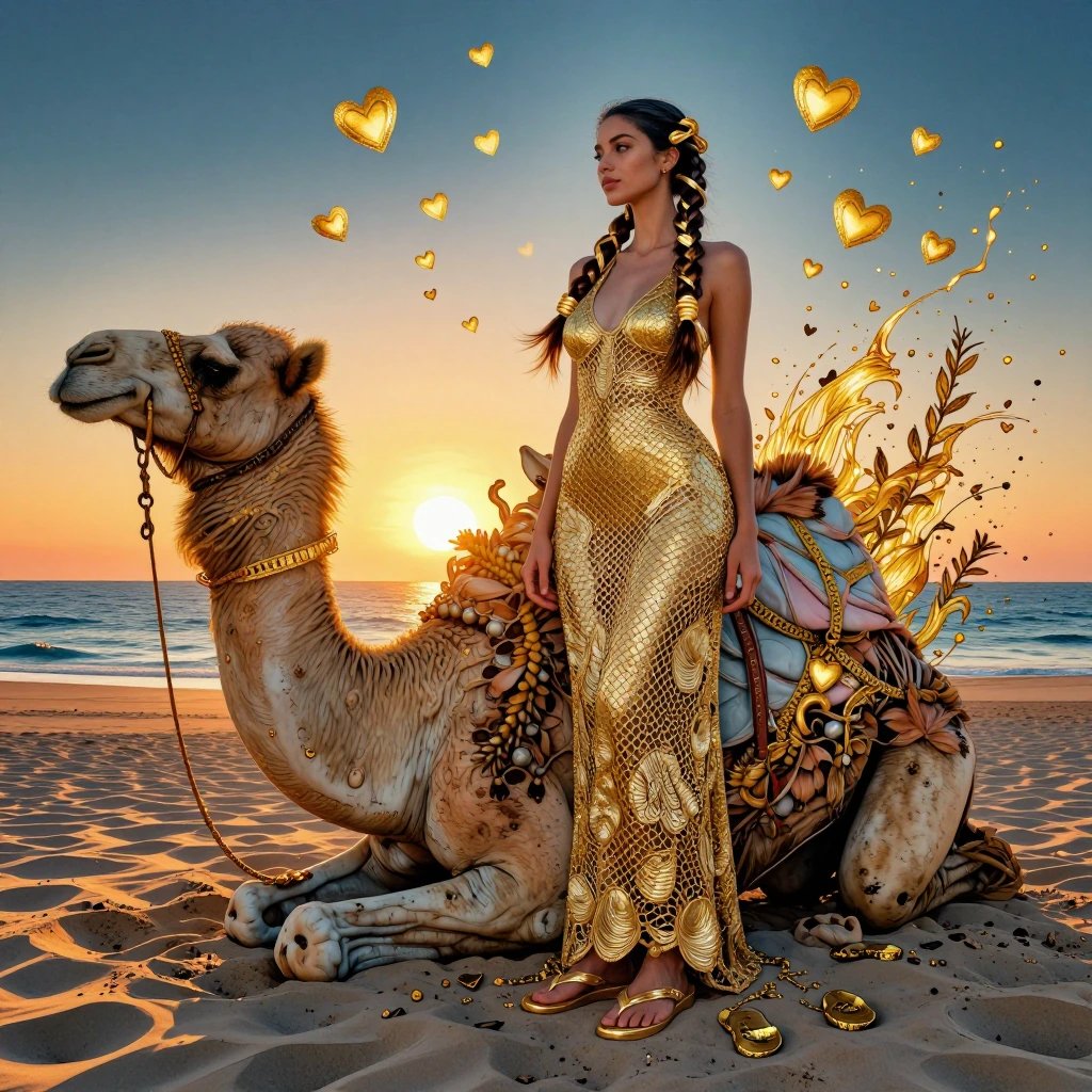 Here is mine Guru 🐪💛 Thank you for the prompt share