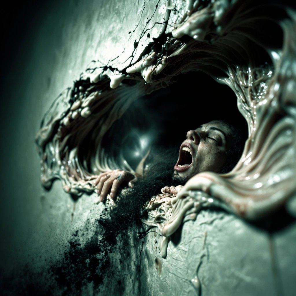 #dailyspark "the wallpaper remembers the argument”🫵😱