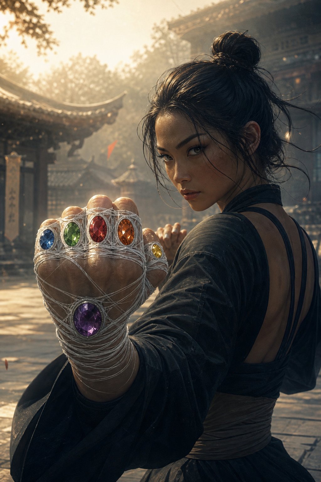 The Monk and the Power Stone. The strength to shatter a world with a single strike, but you don't. P…