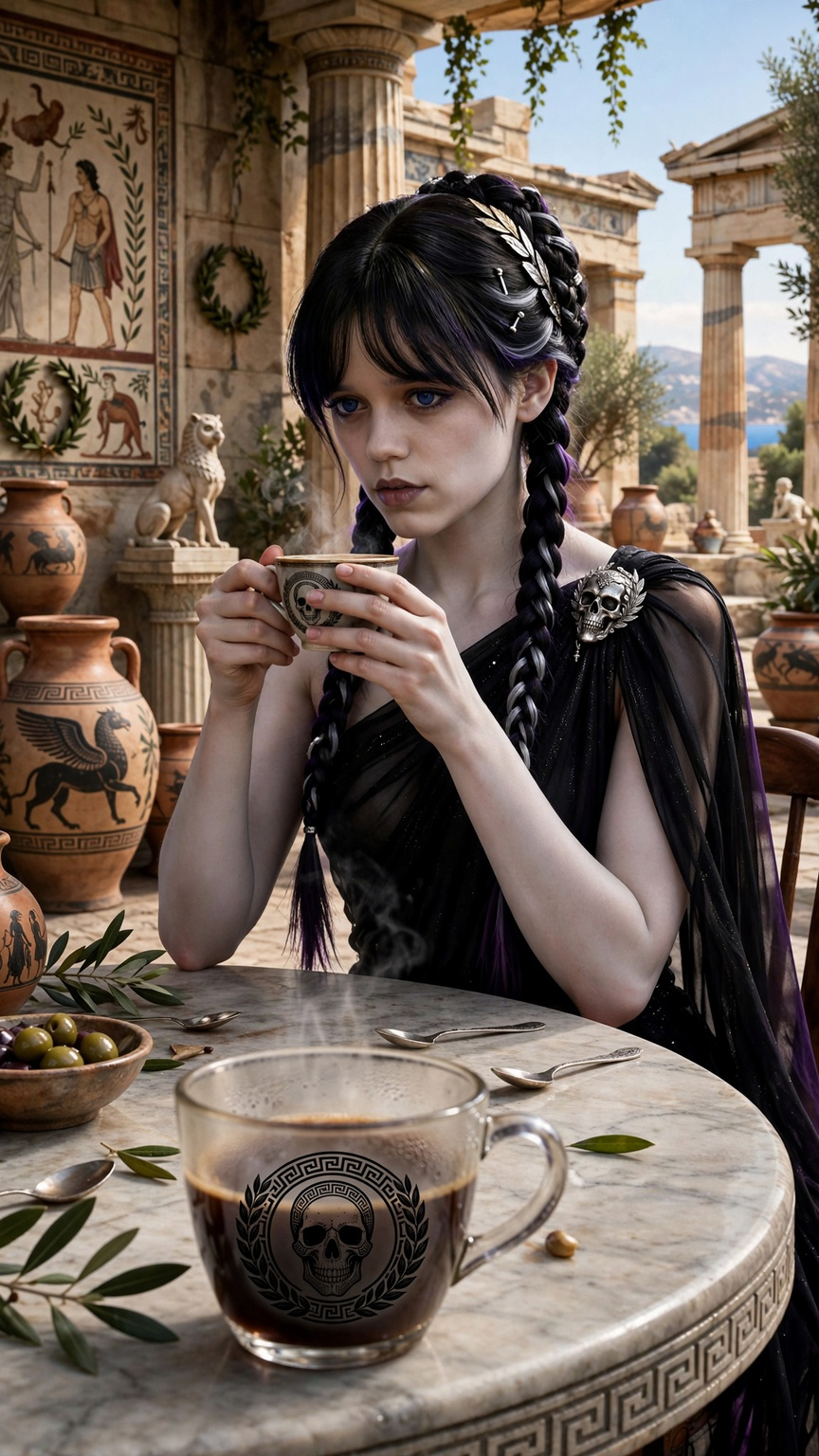 Coffee in Greece #WaybackWednesday