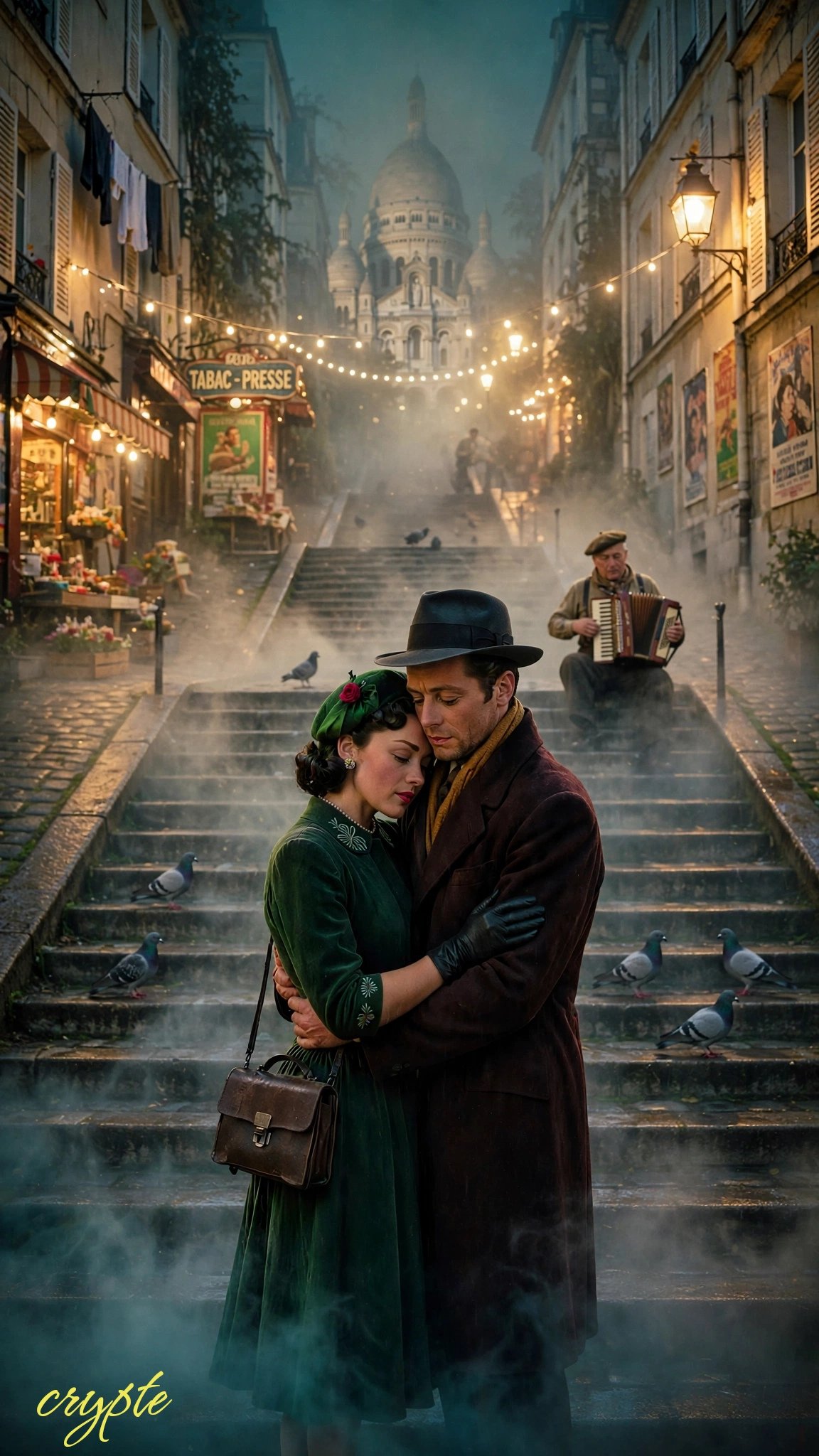 #BucketList Challenge — July 19 :Paris 🗼✨✨✨ hosted by @GuruScorpion *Les Amants de Montmartre*