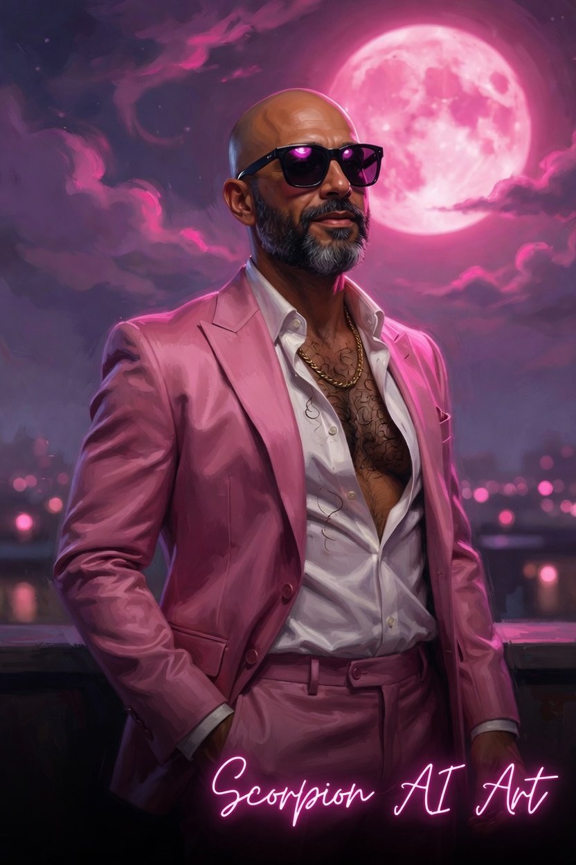 #WeWearPinkWednesday #aiart #synthart #aiartcommunity
