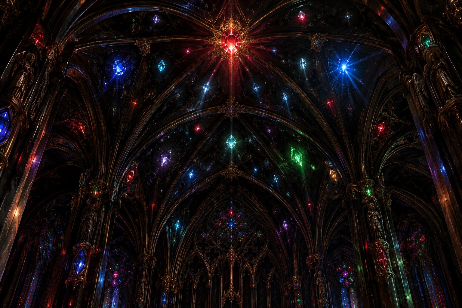 Gothic Night Sky