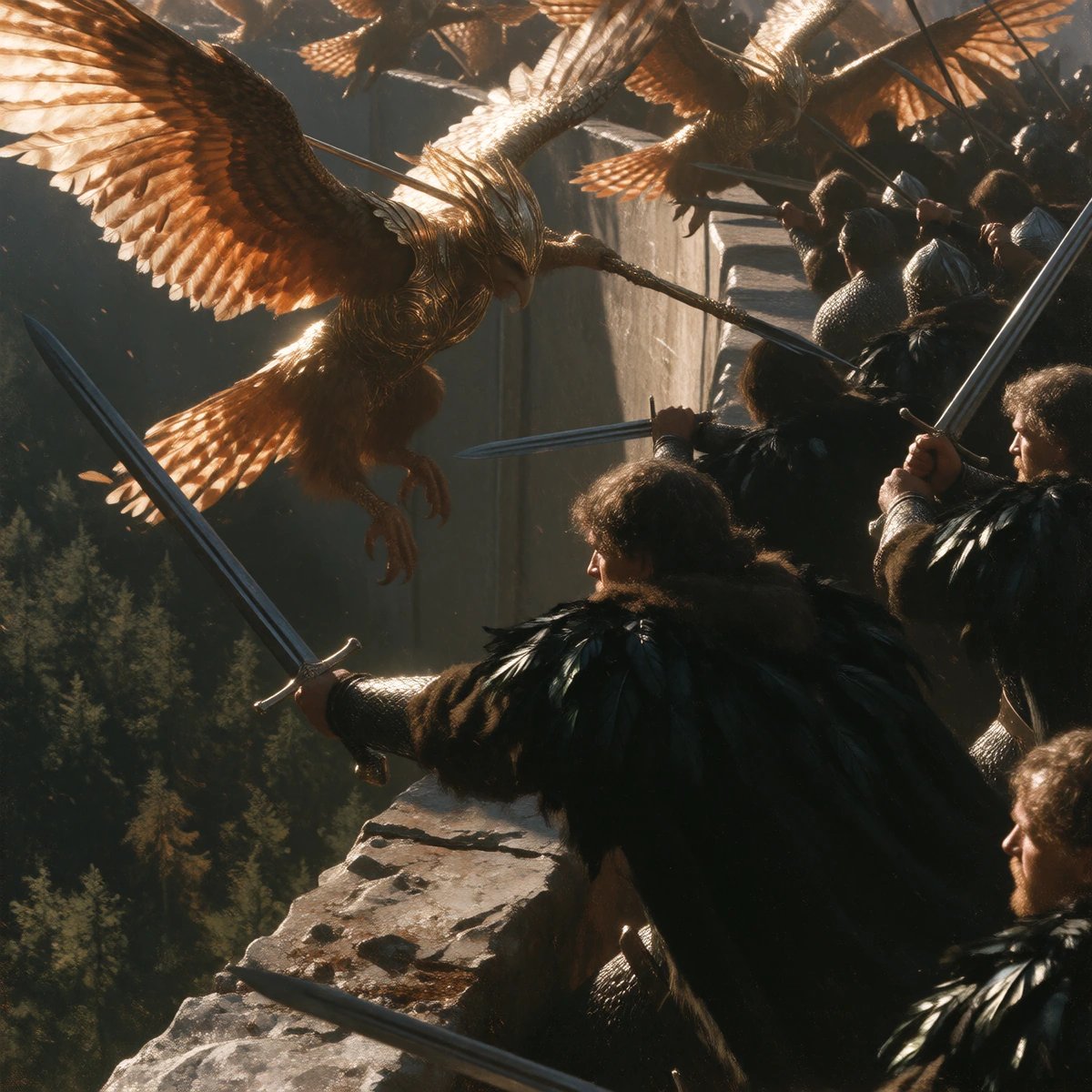 #AugustAipocalypse Day 26: Atop the Wall - Surprise Attack on a Not-So-Impenetrable Fortress