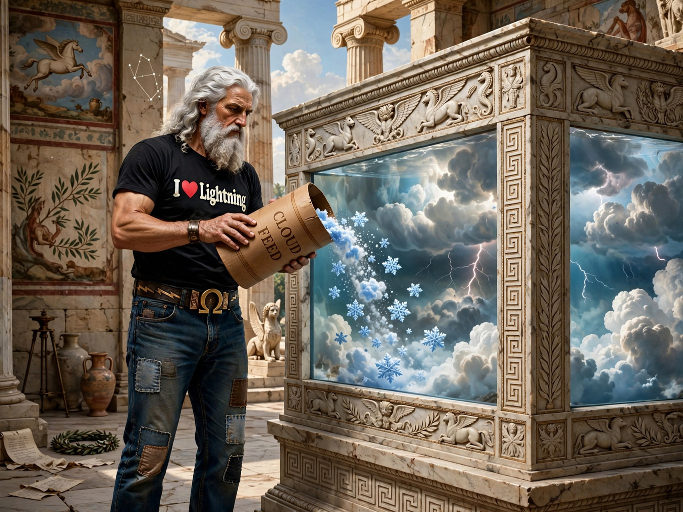 An Aquarium of Clouds #dailyspark
