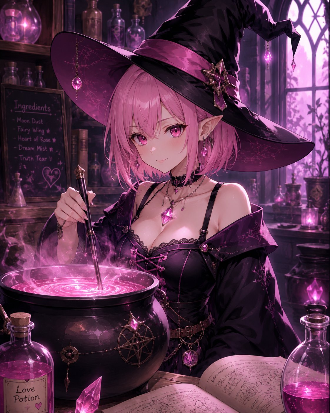 Pink Potion by @gigisaiart247