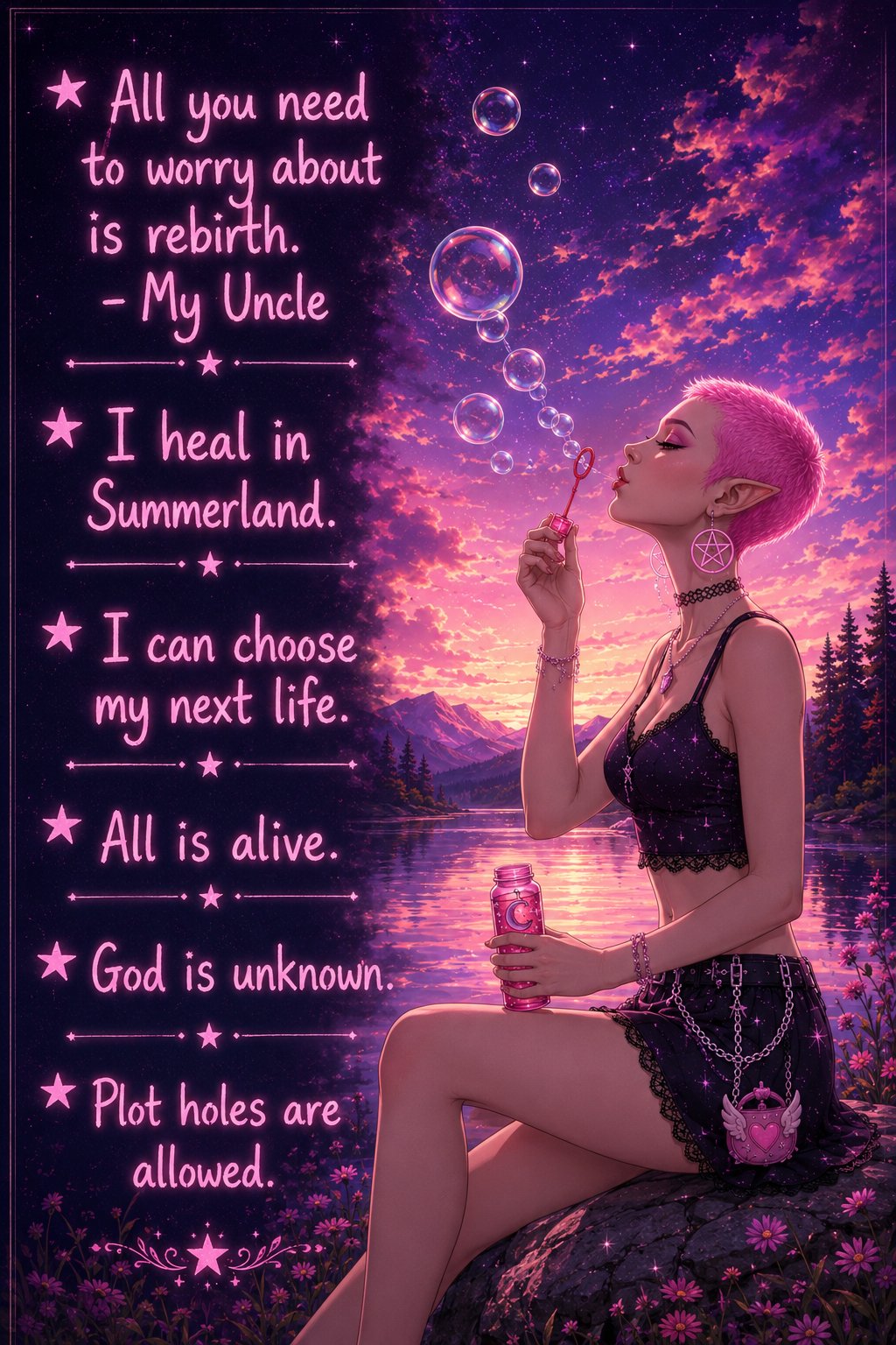 Just perfecting this image. It means a lot to me. I am an eclectic pagan of some kind. Thank you unc…
