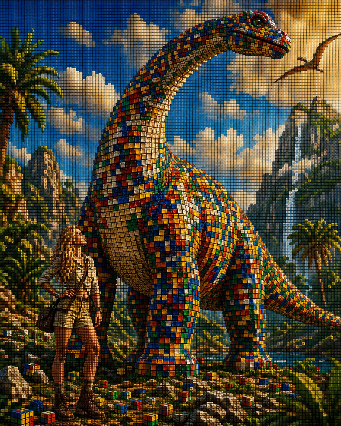 Giants of the Past #dinoweek #dinosaursai
