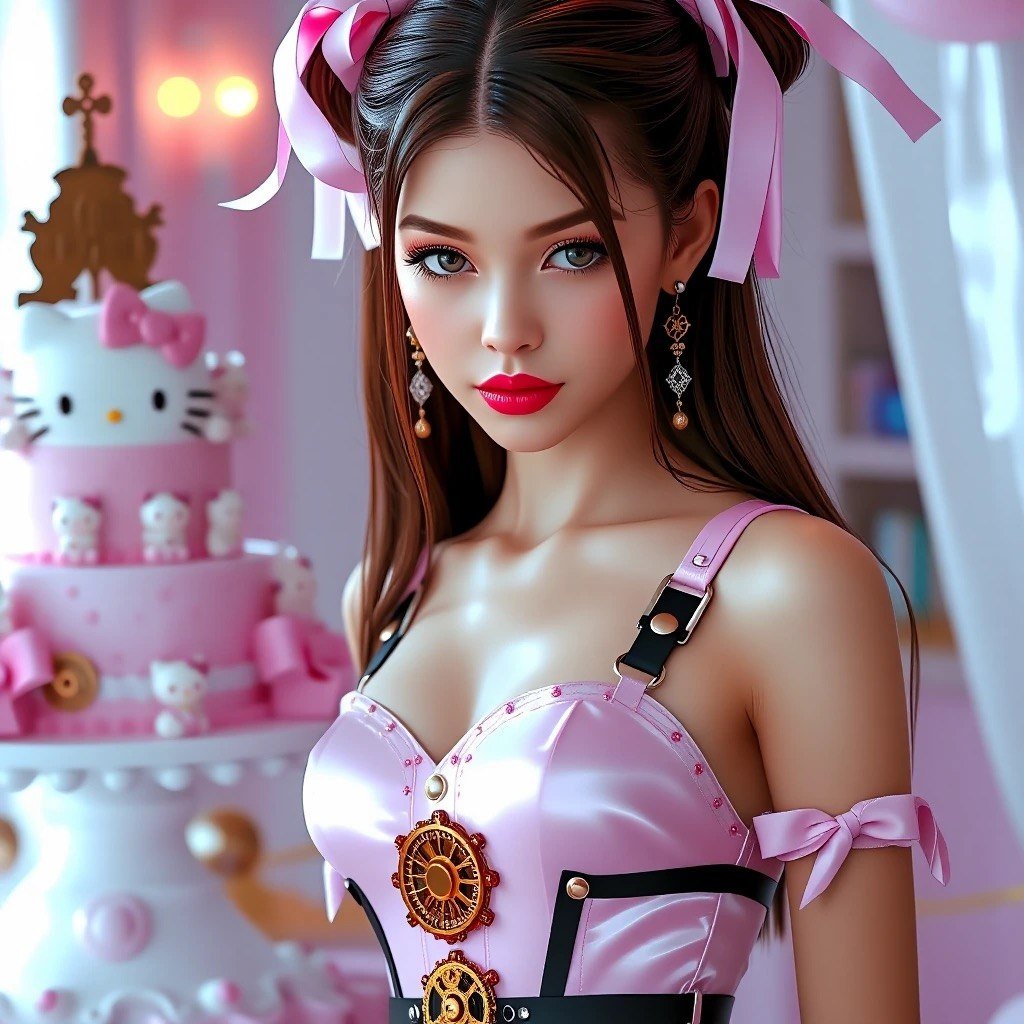 #CelebrateGigi by @GuruScorpion and @gigisaiart247 I have to join in on all the fun ππ Hello Kitty Bβ¦