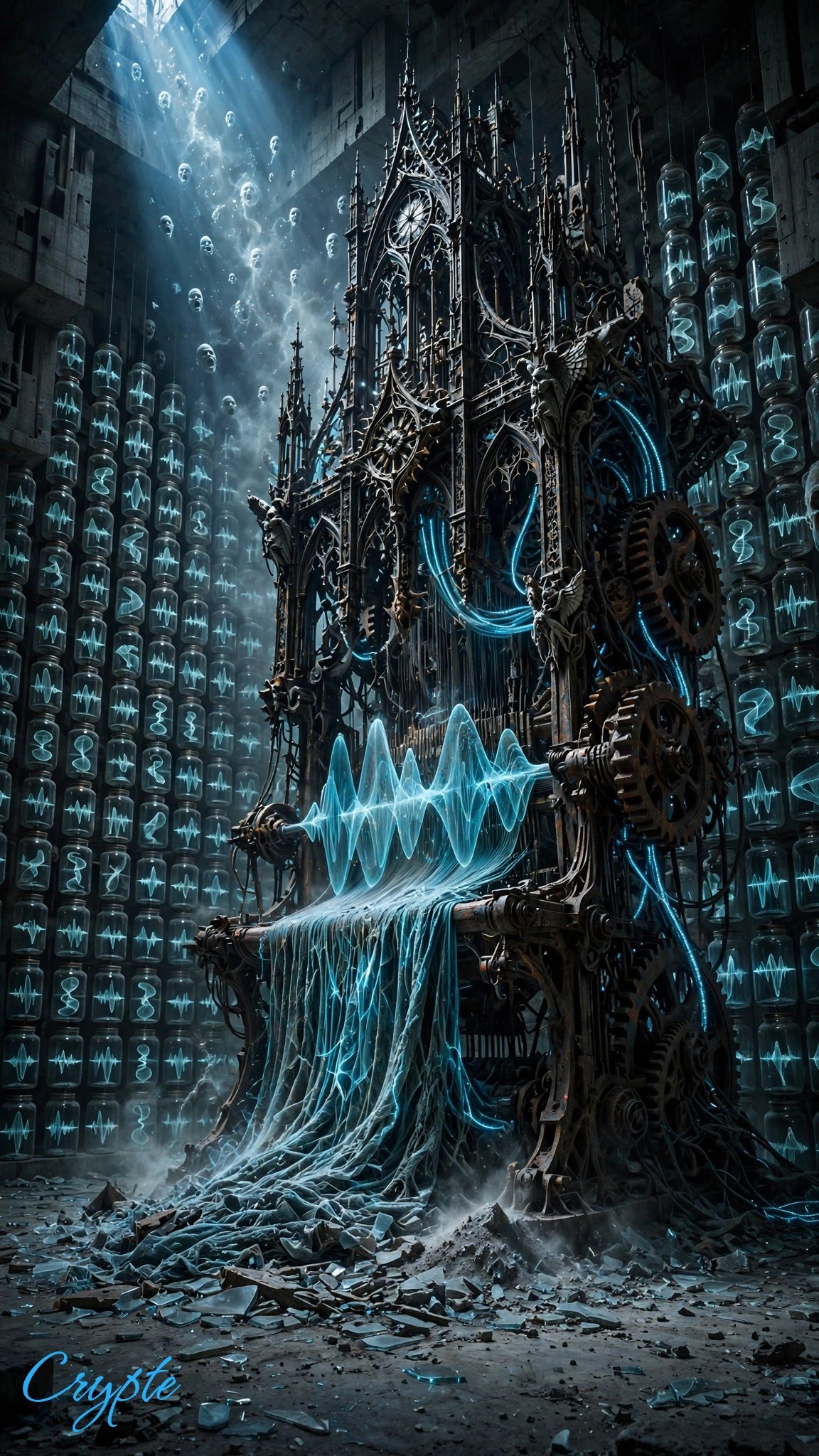 #dailyspark " The room where echoes are stored”