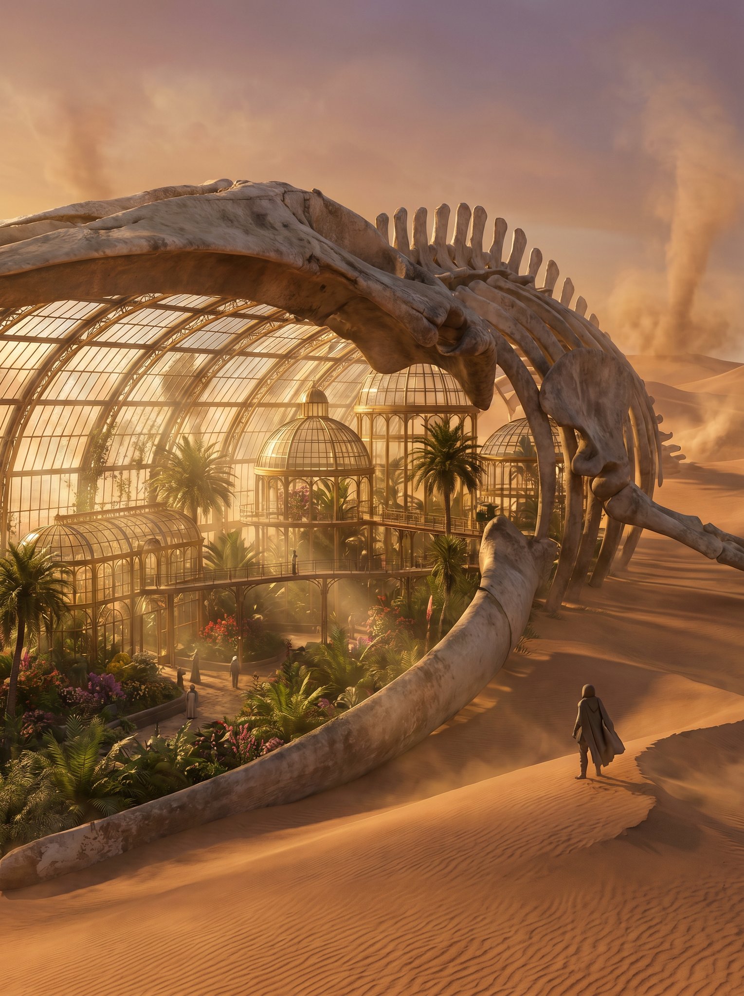 #dailyspark "A Greenhouse on the Back of a Whale."