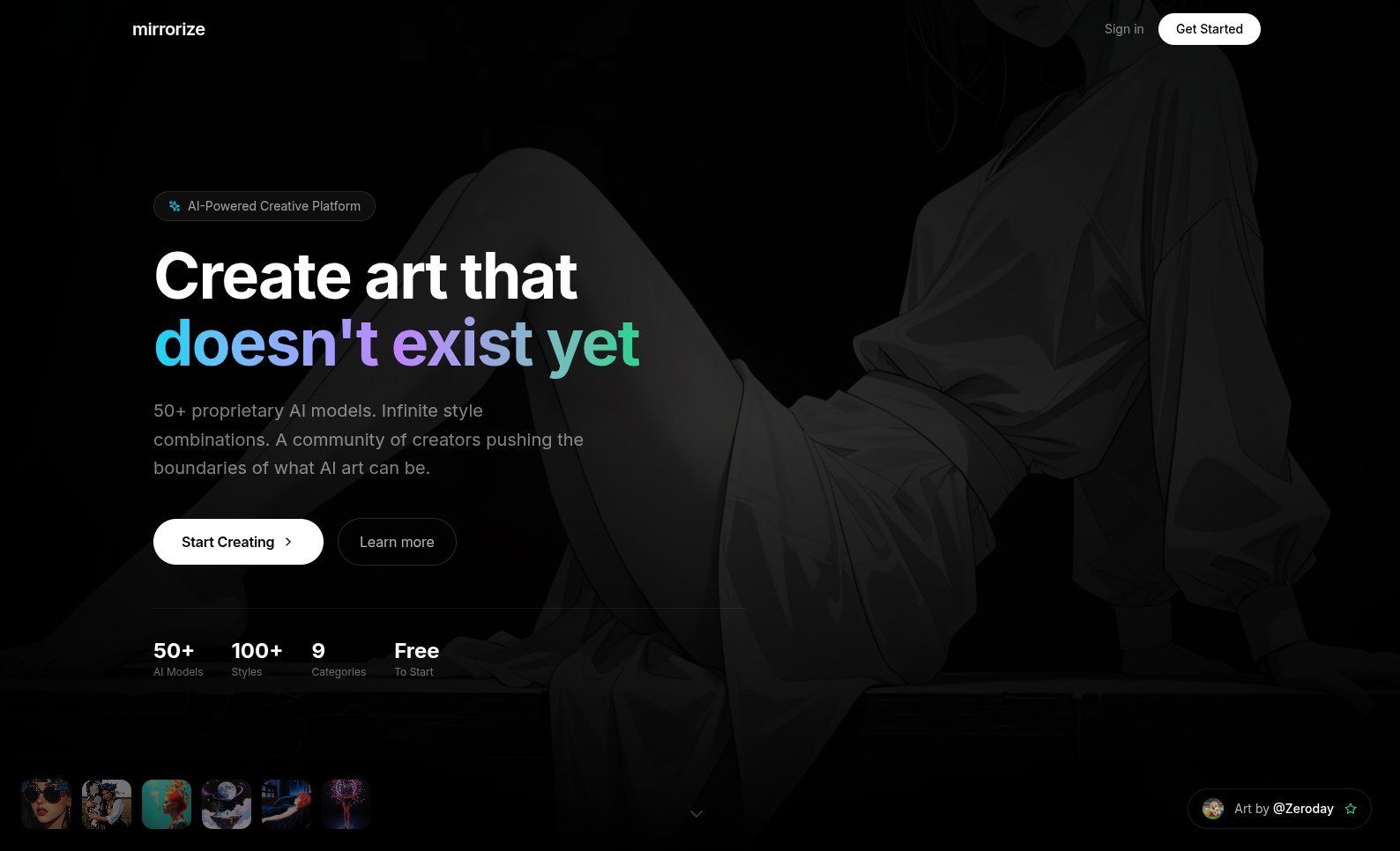 New Homepage! Learning Center and Creator Partner programs are coming online!